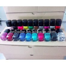 Nuevo esmalte de uñas multicolor popular